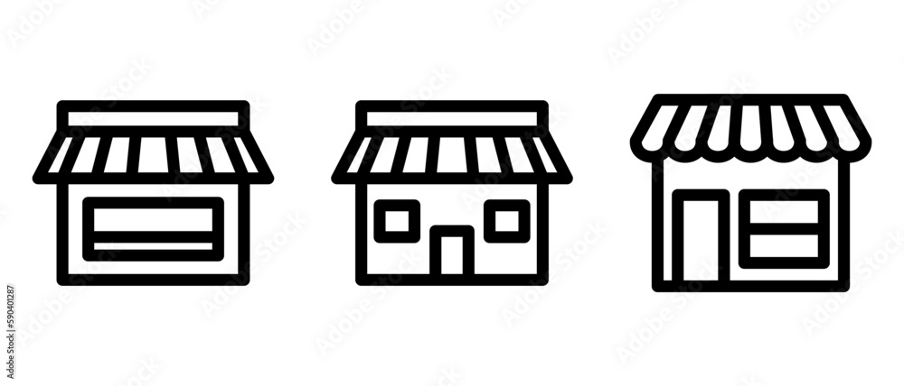 store icon or logo isolated sign symbol vector illustration - high quality black style vector icons store icon or logo isolated sign symbol vector illustration - high quality black style vector icons