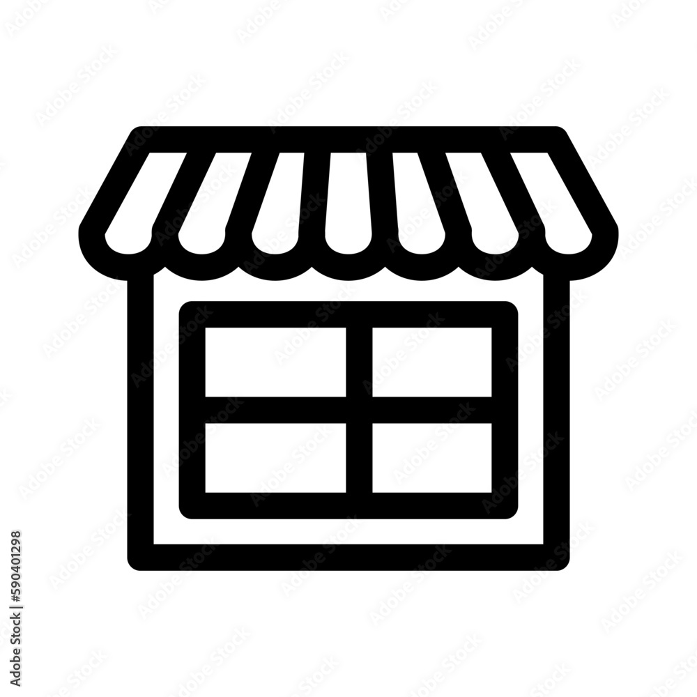 store icon or logo isolated sign symbol vector illustration - high quality black style vector icons store icon or logo isolated sign symbol vector illustration - high quality black style vector icons