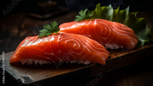 Fresh salmon to qualify as sashimi grade