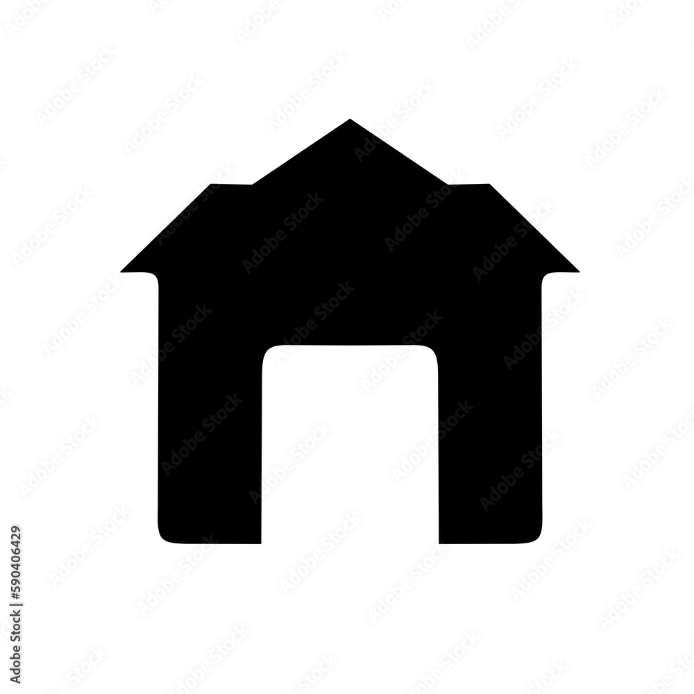 home icon with simple design home icon with simple design