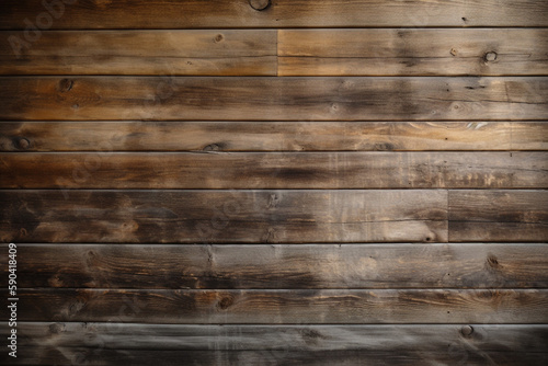Wall with Wood Texture