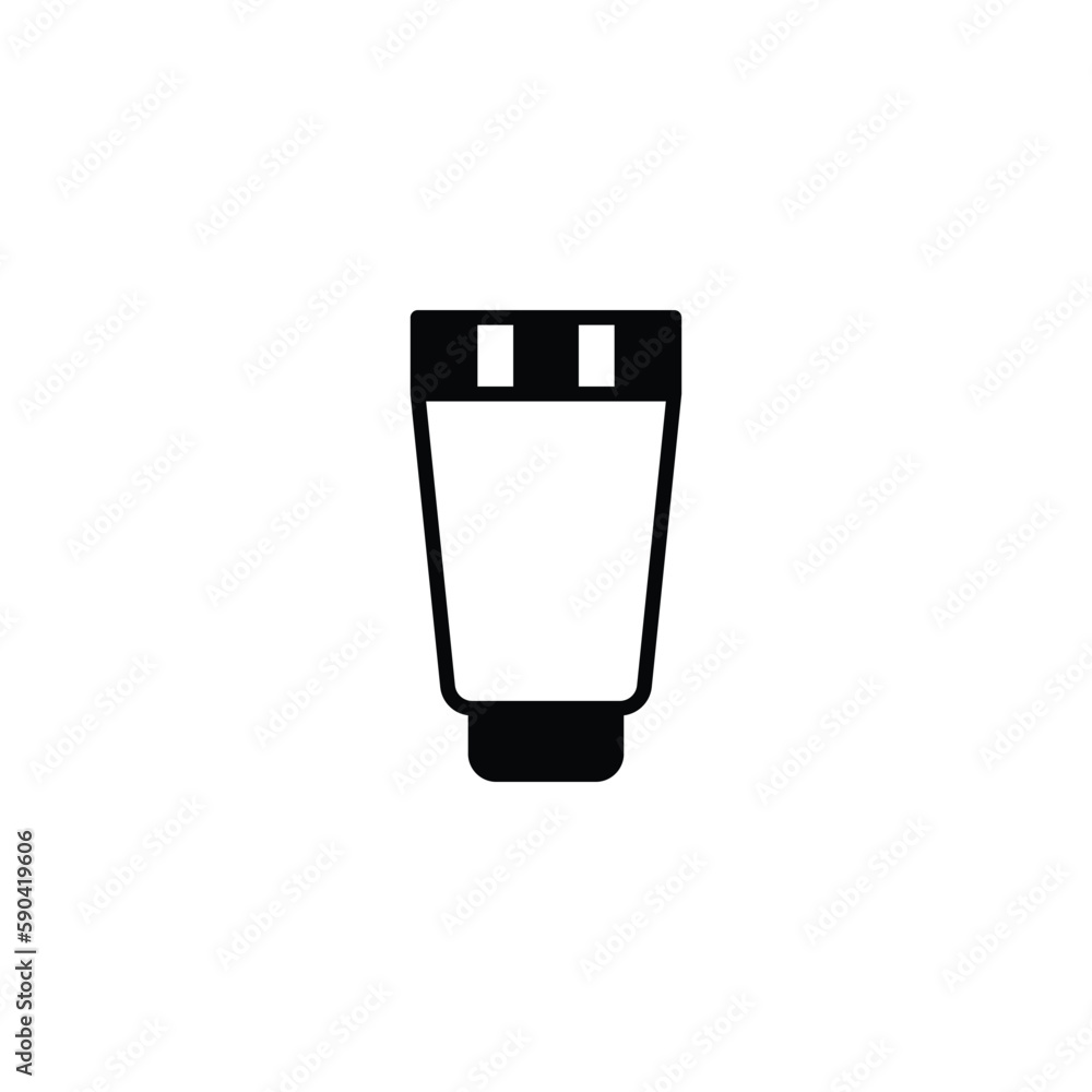 Sun Block icon design with white background stock illustration Sun Block icon design with white background stock illustration