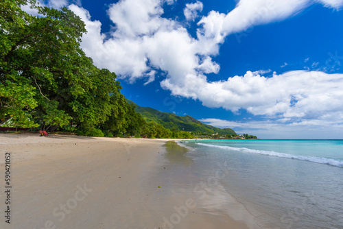 Fototapeta Naklejka Na Ścianę i Meble -  Beau Vallon beach in Seychelles