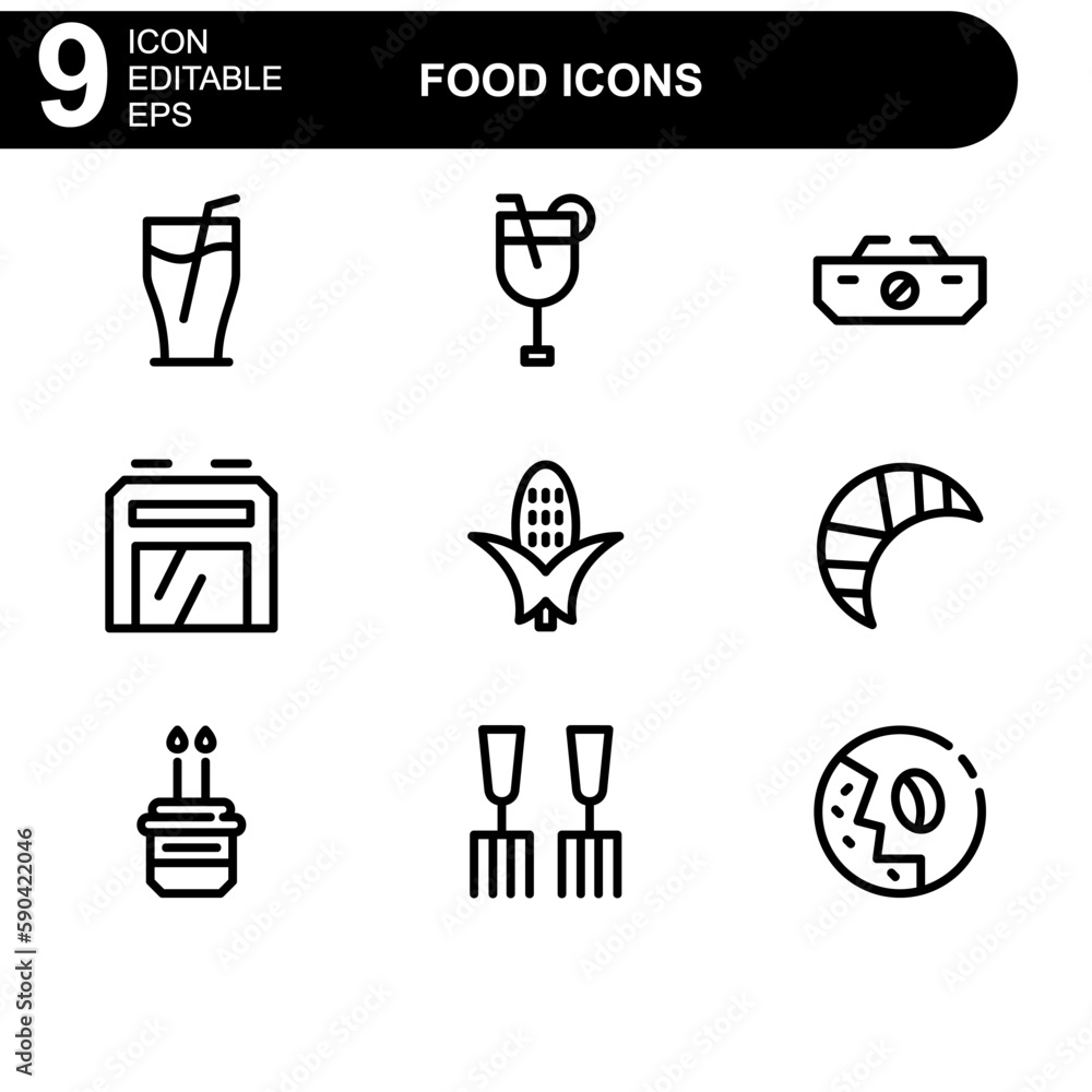 food icon or logo isolated sign symbol vector illustration - high quality black style vector icons food icon or logo isolated sign symbol vector illustration - high quality black style vector icons