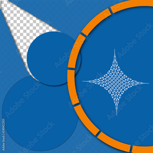 Hintergrund Blaukreise 5