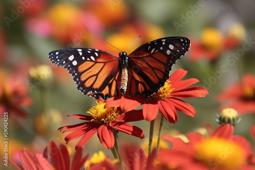 butterfly garden   generative artificial intelligence