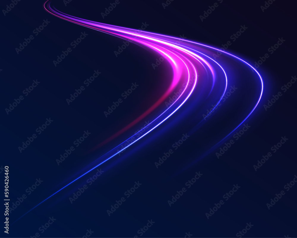 Laser beams luminous abstract sparkling isolated on a transparent background. Light and stripes moving fast over dark background. Laser beams luminous abstract sparkling isolated on a transparent background. Light and stripes moving fast over dark background.