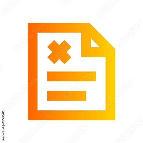 review gradient icon
