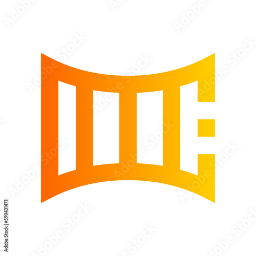 panorama gradient icon