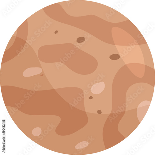 Mercury Planet Illustration