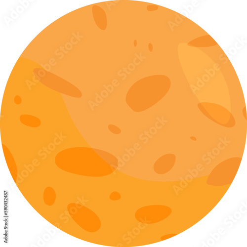 Venus Planet Illustration