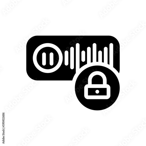 block glyph icon