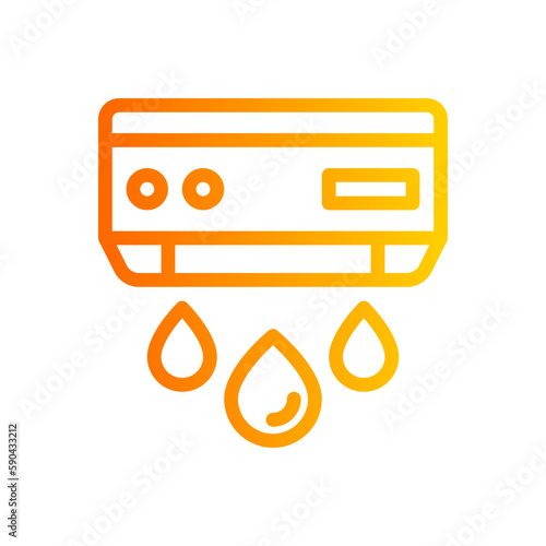 condensation gradient icon