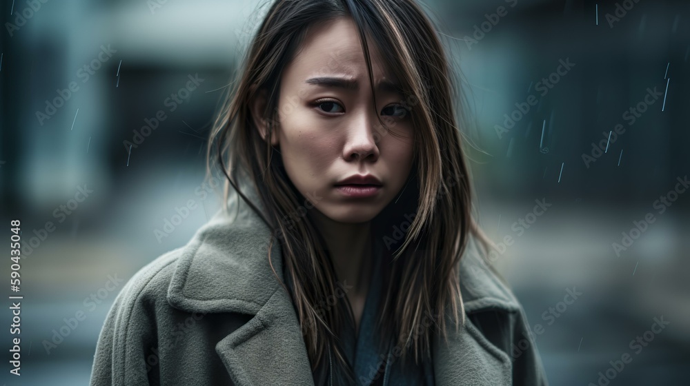 スラム街で貧困に悩む悲しそうな表情の女性(失恋・絶望・悲しい・Generative AI)
スラム街で貧困に悩む悲しそうな表情の女性(失恋・絶望・悲しい・Generative AI)