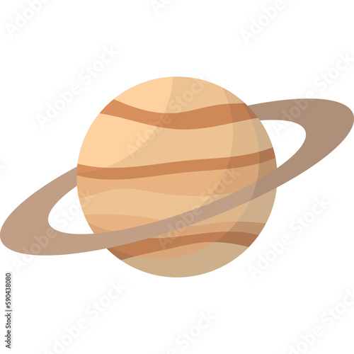 Saturn Illustration