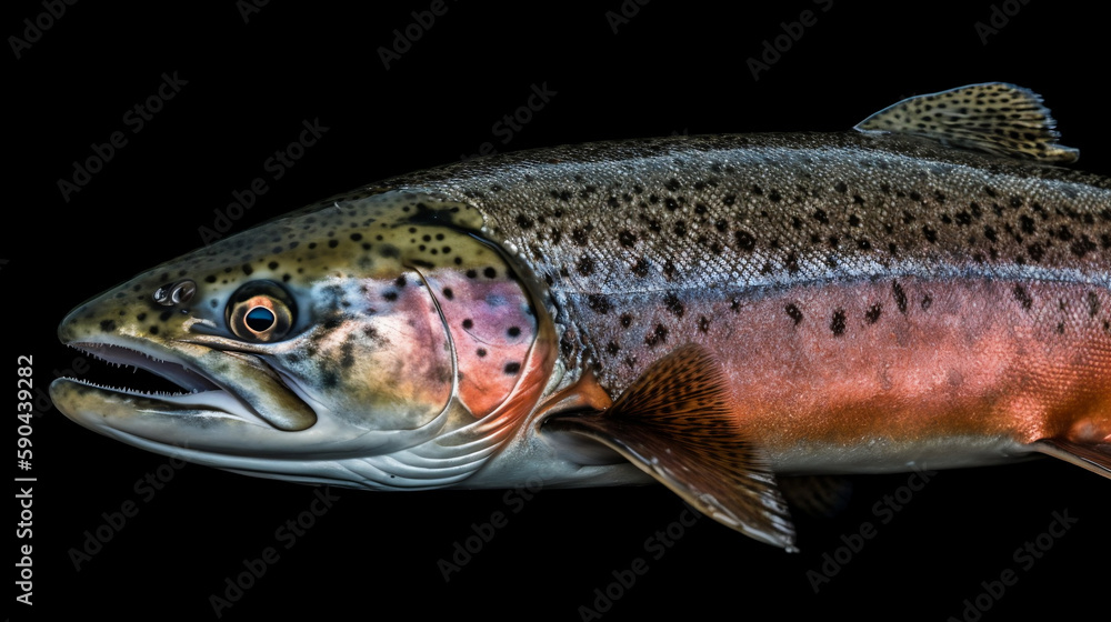 Salmon is the common name for several commercially Salmon is the common name for several commercially