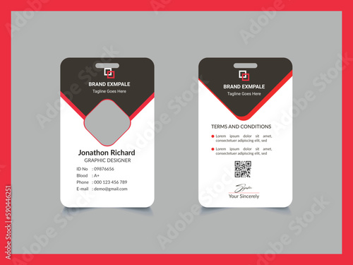 Business ID Card Template