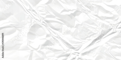 White crumpled texture . White wrinkled paper texture. White crumpled paper texture . White crumpled and top view textures can be used for background of text or any contents .