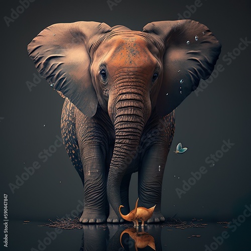 Die sanften Riesen Elefant 