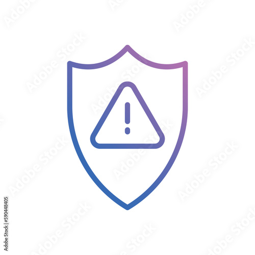 Security Alert icon vector stock. Free Download Security Alert icon vector stock. - GFXLoad
