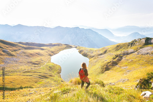 Am Loser mit Blick auf Augstsee	
