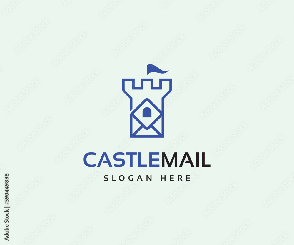 Castle Mail Logo Castle Mail Logo