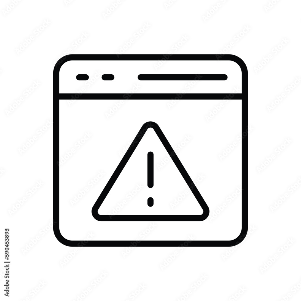 Error icon vector stock. Error icon vector stock.