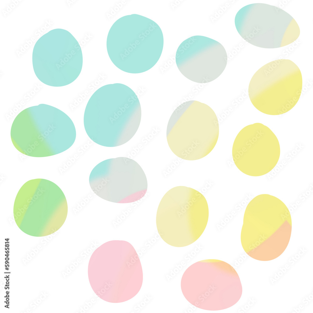 Pastel Abstract Dots Pastel Abstract Dots