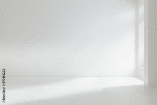 Wallpaper Mural Abstract white studio background for product presentation.  Torontodigital.ca