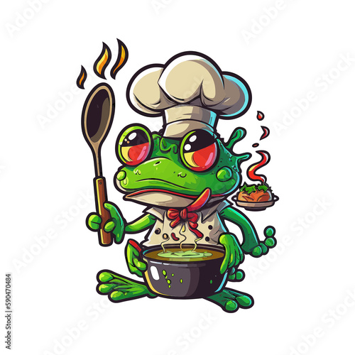 Cooking up a Leap  Get saucy with this frog chef