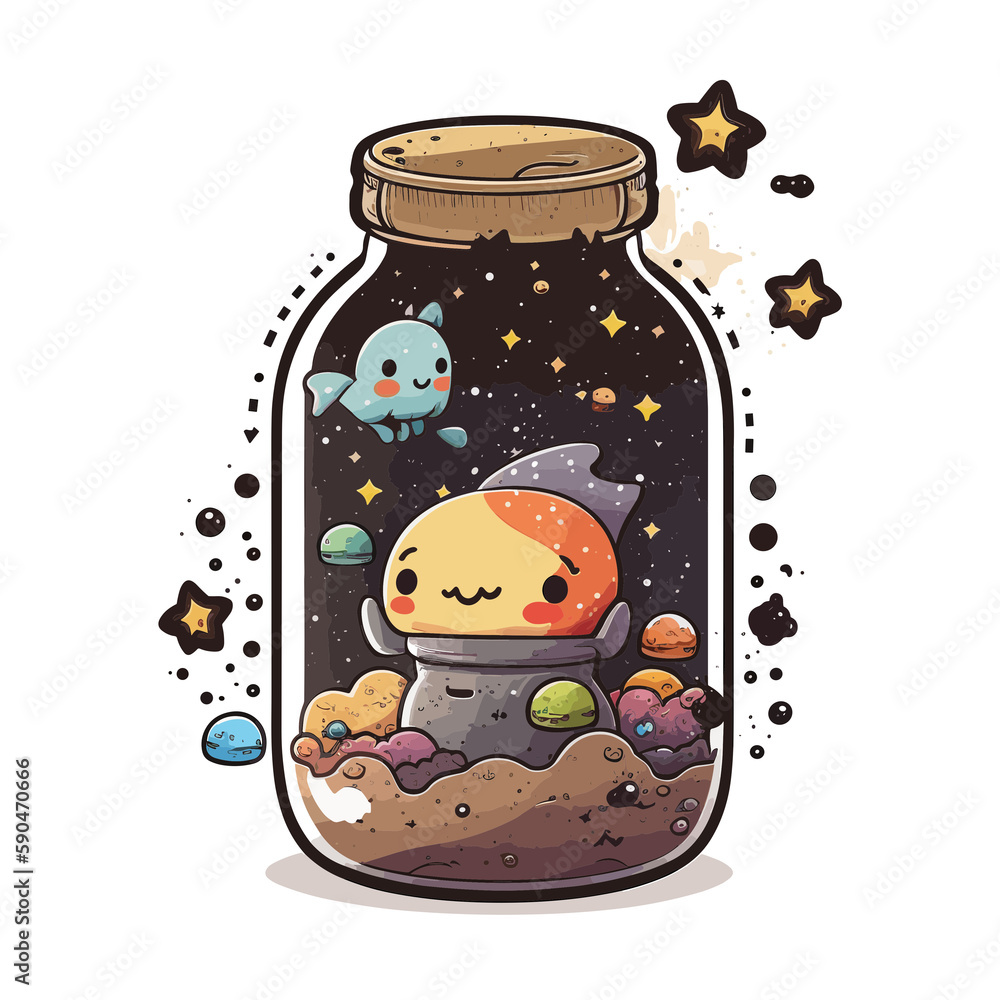 Cosmic Container! Capture the beauty of the universe in a bottle Cosmic Container! Capture the beauty of the universe in a bottle