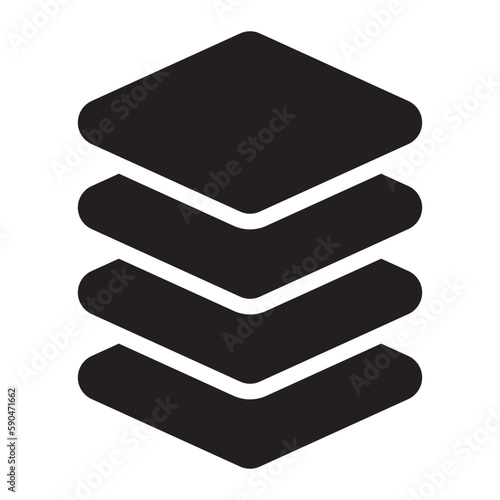 layers glyph icon