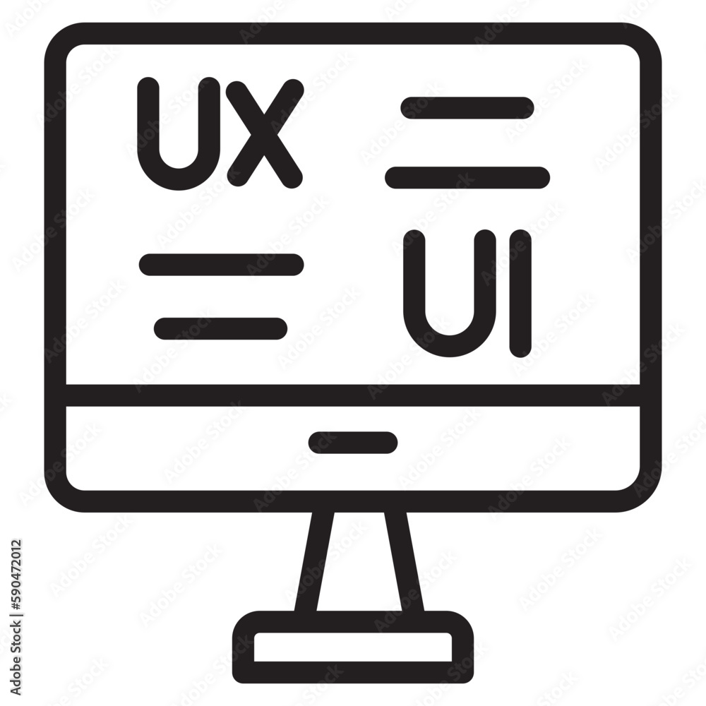 design line icon design line icon