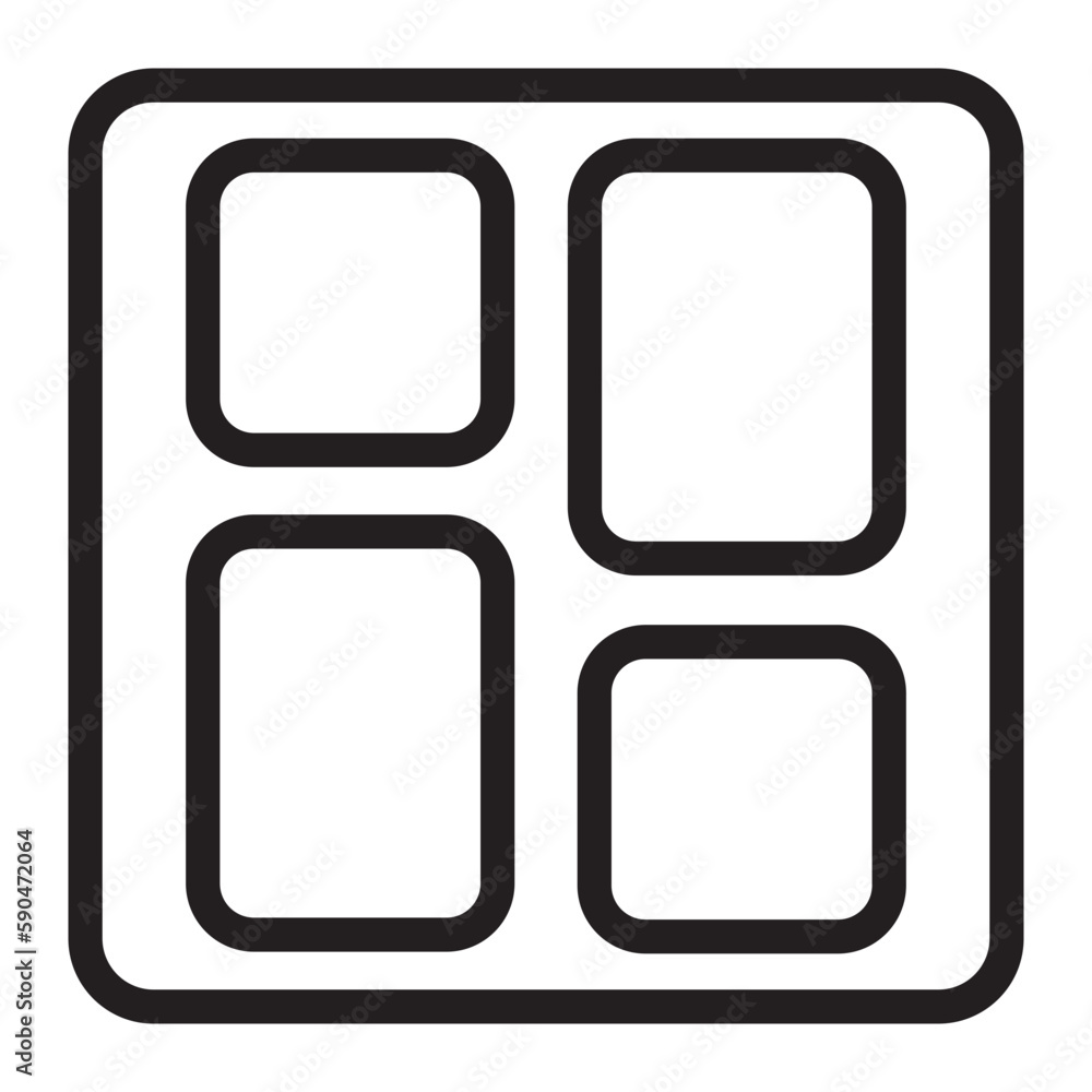 layout line icon layout line icon