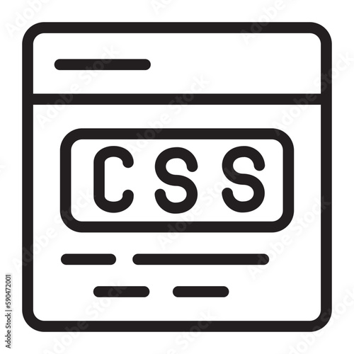 css line icon