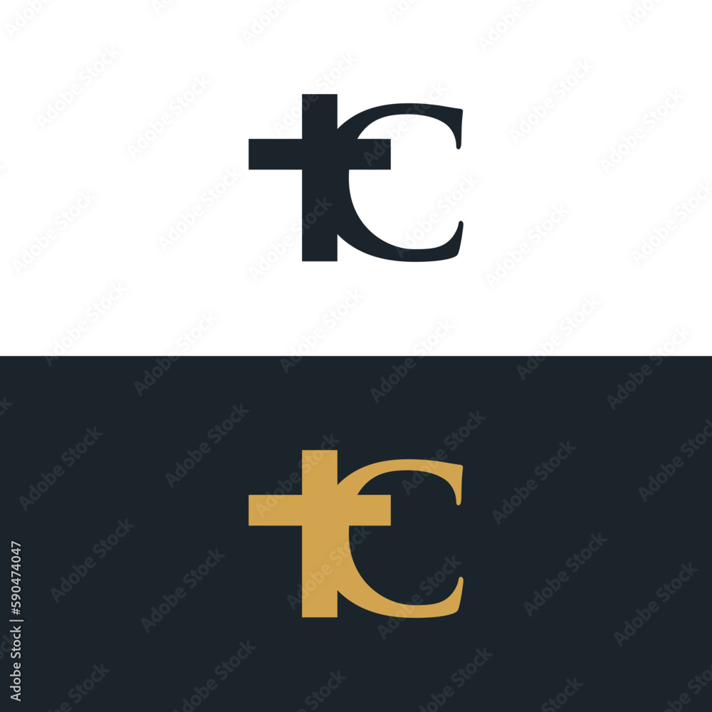 Logo church initial Logo church initial
