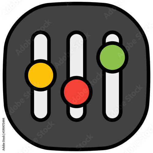 adjust outline color icon