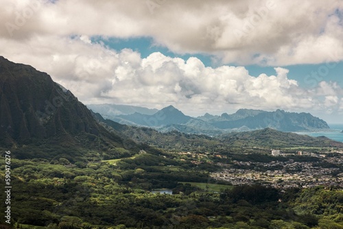 Beautiful view of a mountainous landscape © Jose Flores3/Wirestock Creators
