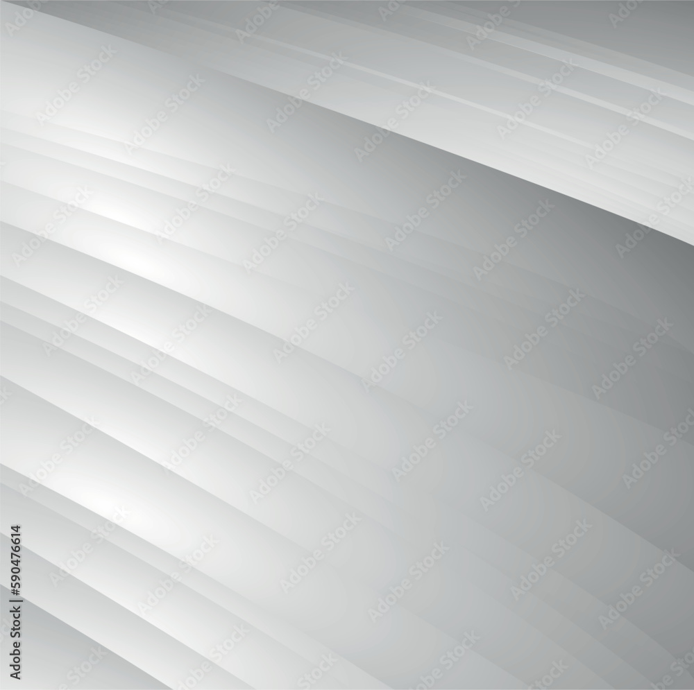 Obraz premium Vector abstract silver background. modern design background with flowing shapes. shape