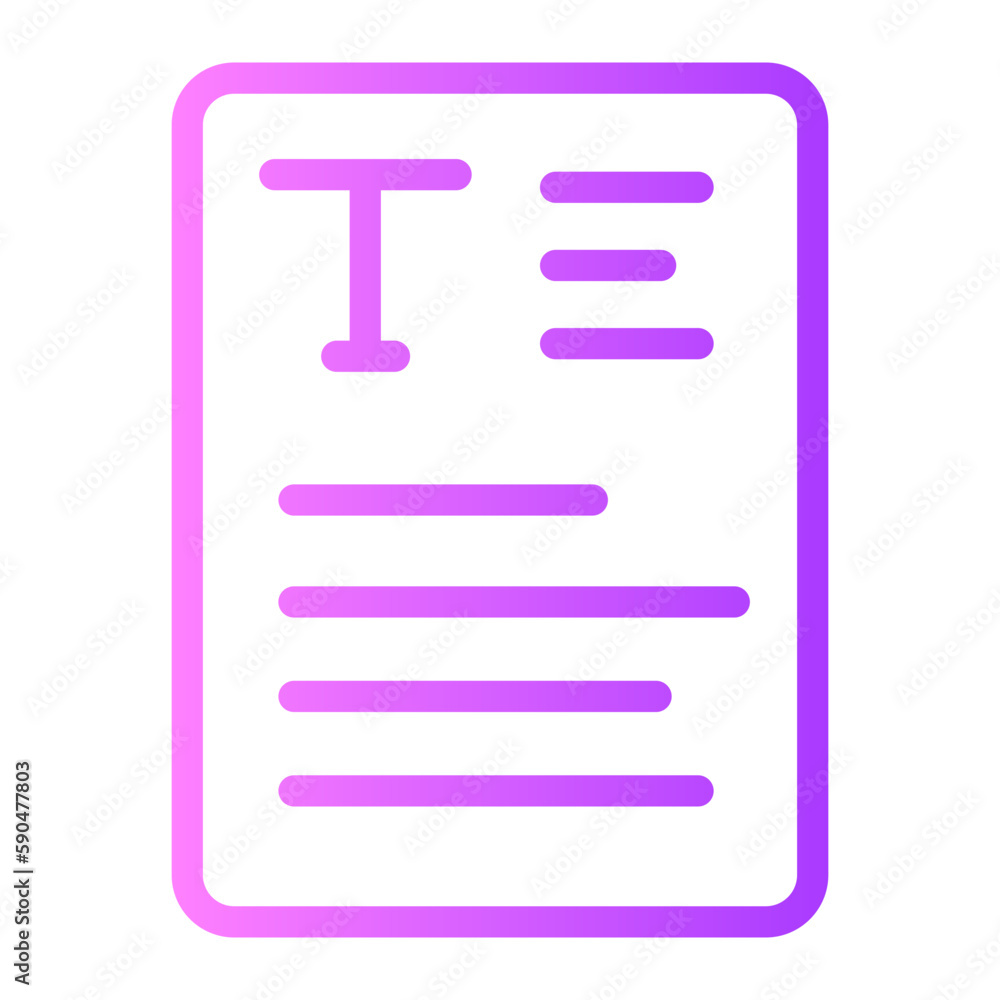 text edit gradient icon text edit gradient icon