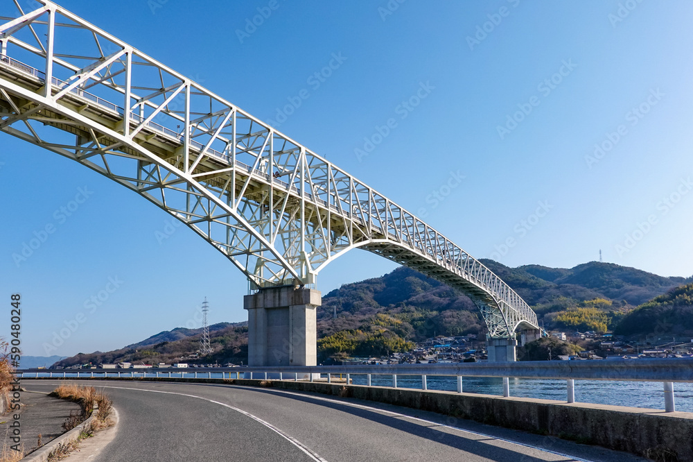 custom made wallpaper toronto digital呉と江田島をつなぐ早瀬大橋(広島県呉市)