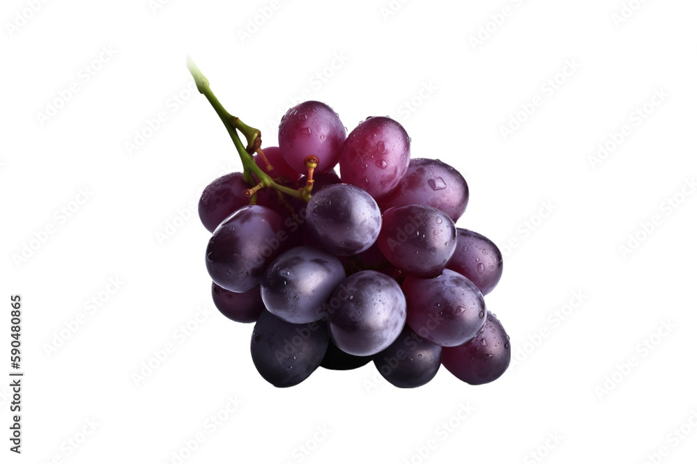 bunch of red grapes on transparent background bunch of red grapes on transparent background