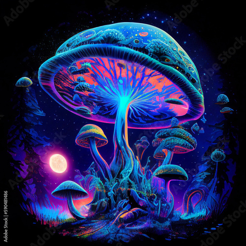 psychedelic world