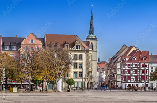 Square in Erfurt , Germany