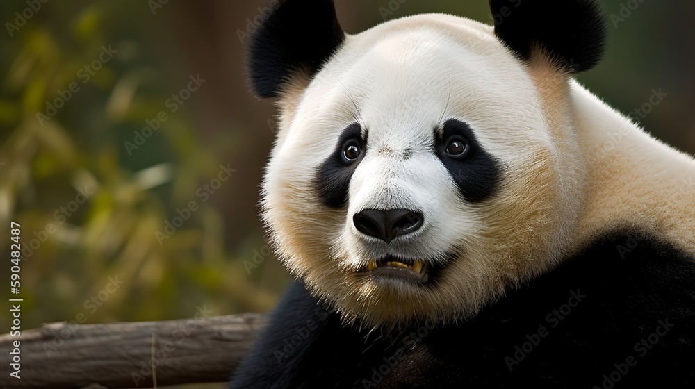 Panda Portrait Panda Portrait