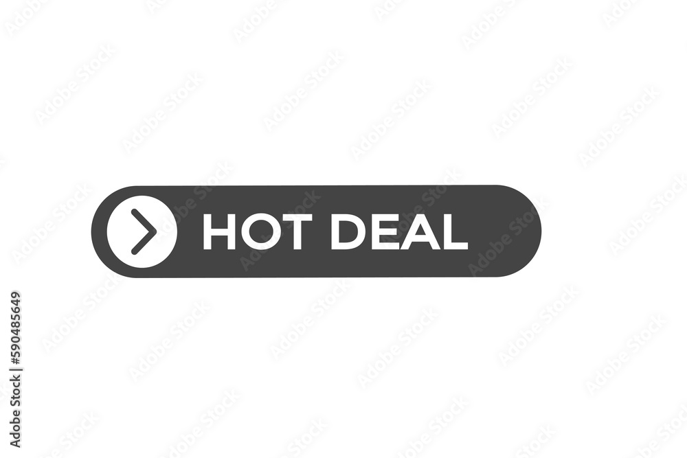 hot deal vectors.sign label bubble speech hot deal
