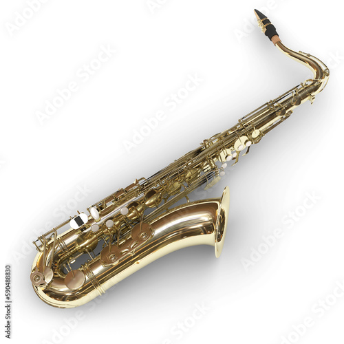 Tenor Saxophone - isoliert