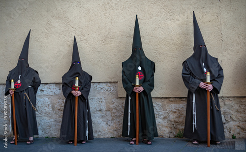 abril de 2023 desfiles procesionales de la religion catolica en Valladolid España