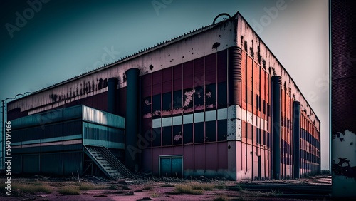Abandoned Factory - Generative AI © aderya