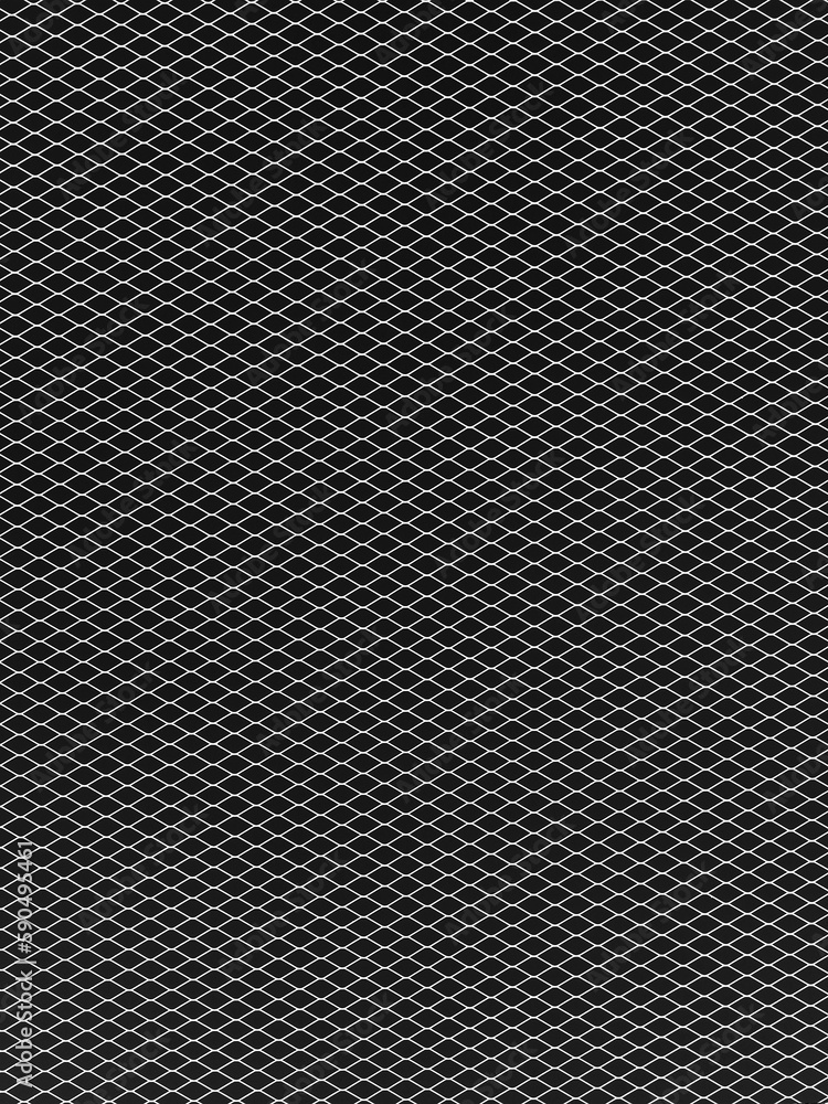 white wire mesh of fence isolated on black background white wire mesh of fence isolated on black background